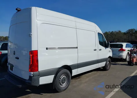2023 Mercedes-Benz Sprinter 2500 Standard Roof 4-Cyl Diesel from USA, damaged, VIN W1Y4KBHY6PT153214